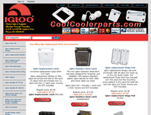 Tablet Screenshot of coolcoolerparts.com